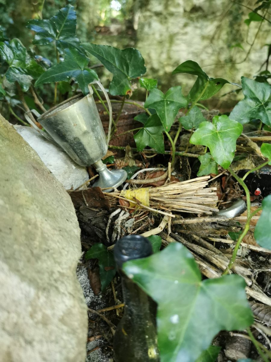 Items left as offerings