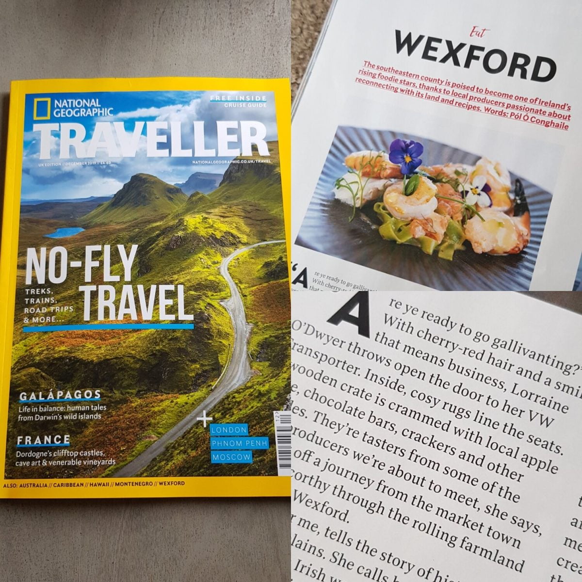 National Geographic cover and article about Gallivanting