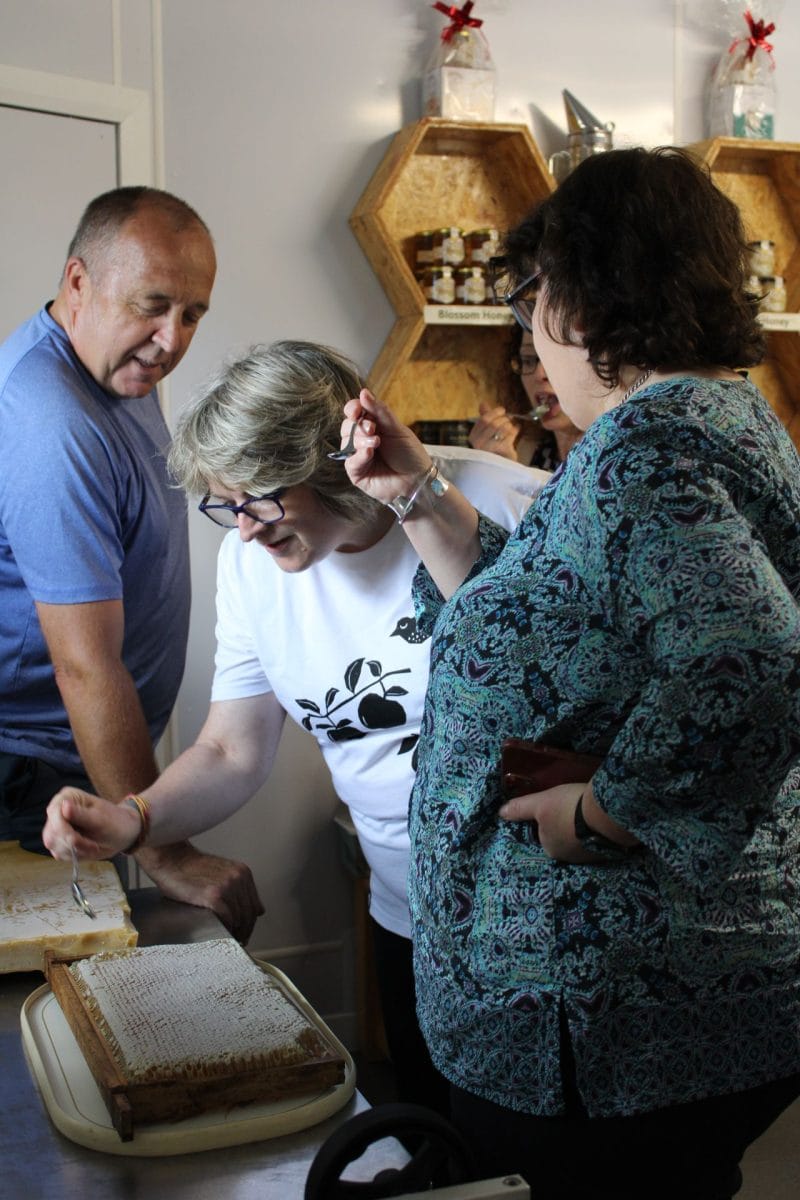 Tastings back at the Honey House
