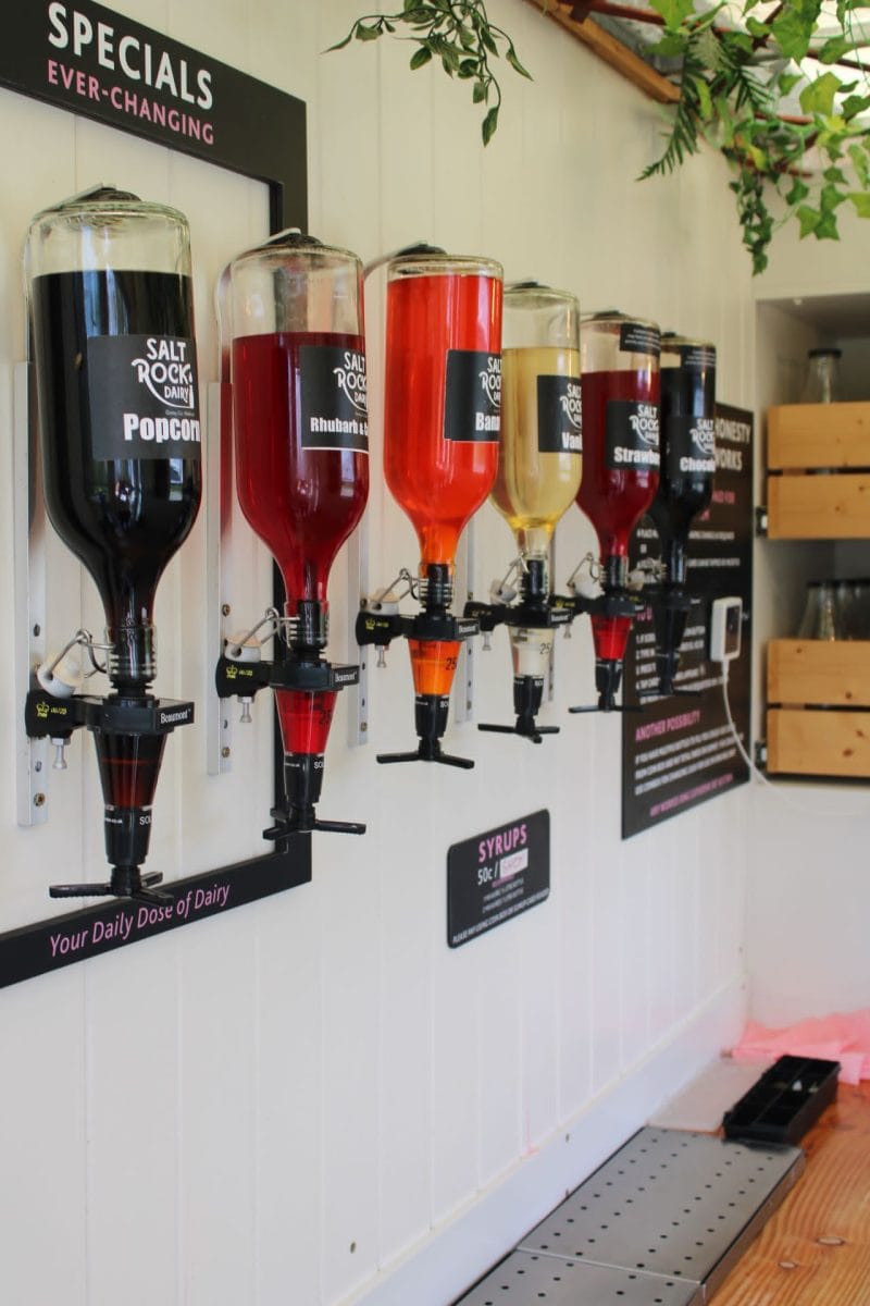 Optional milkshakes!