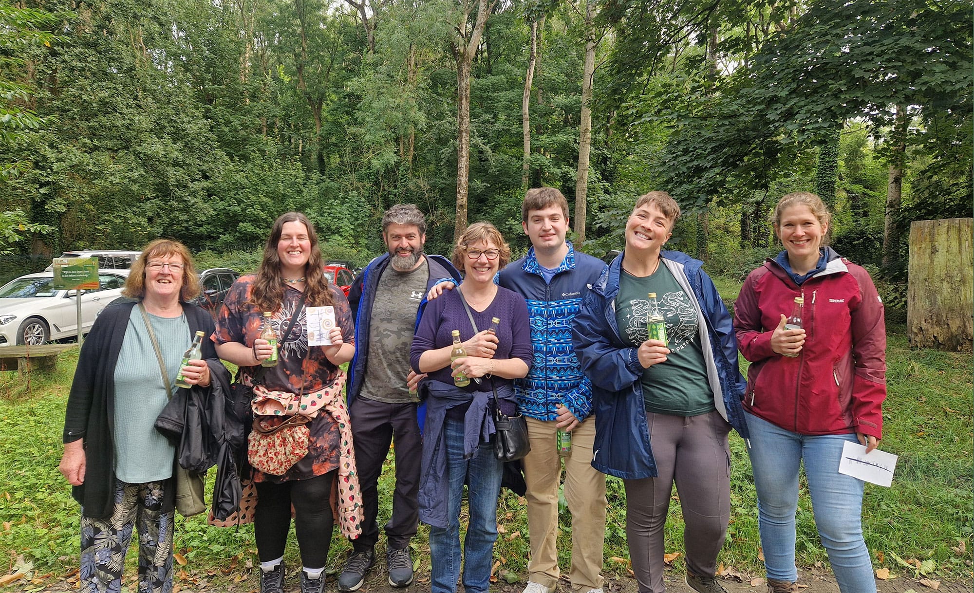 Foraging and folklore tour through historic forest paths